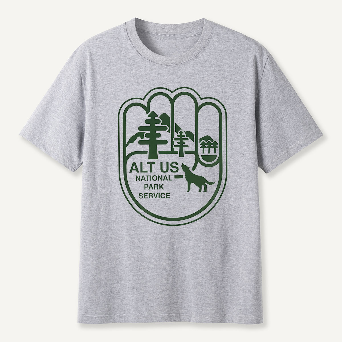 Alt US National Park Service Hand Emblem T-Shirt
