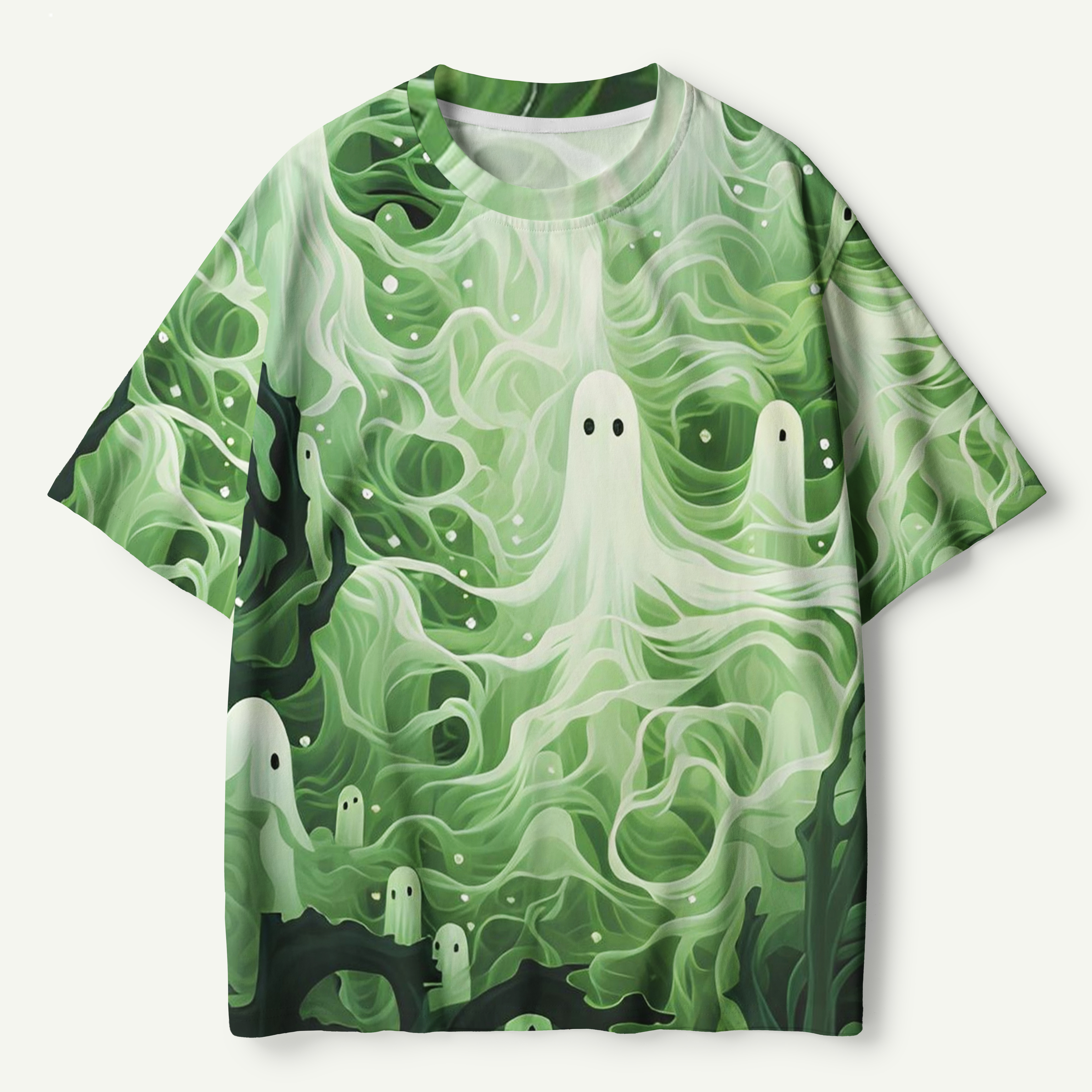 Haunted Ghost Gathering Premium Pure Cotton Tee