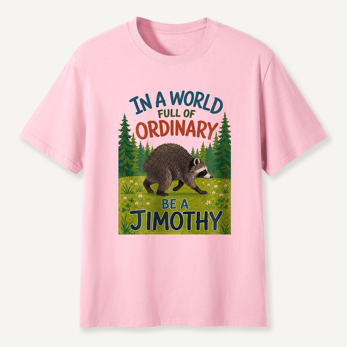 In a World Full of Ordinary Be a Jimothy T-Shirt