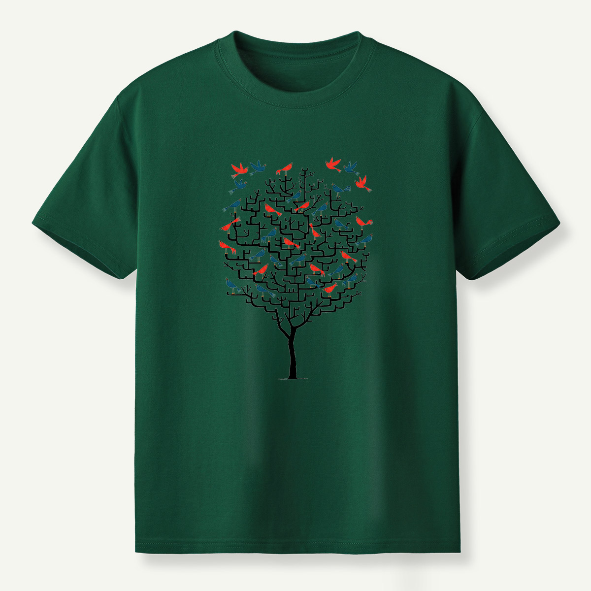 Birds Of Freedom Tree T-Shirt