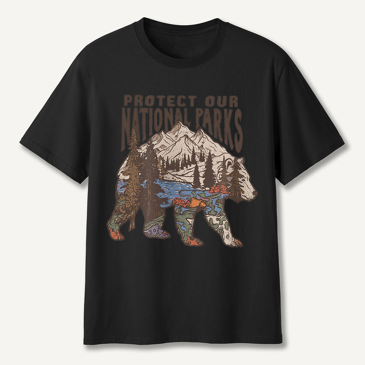 Yellowstone National Park Don’t Pet the Fluffy Cows  T-Shirt