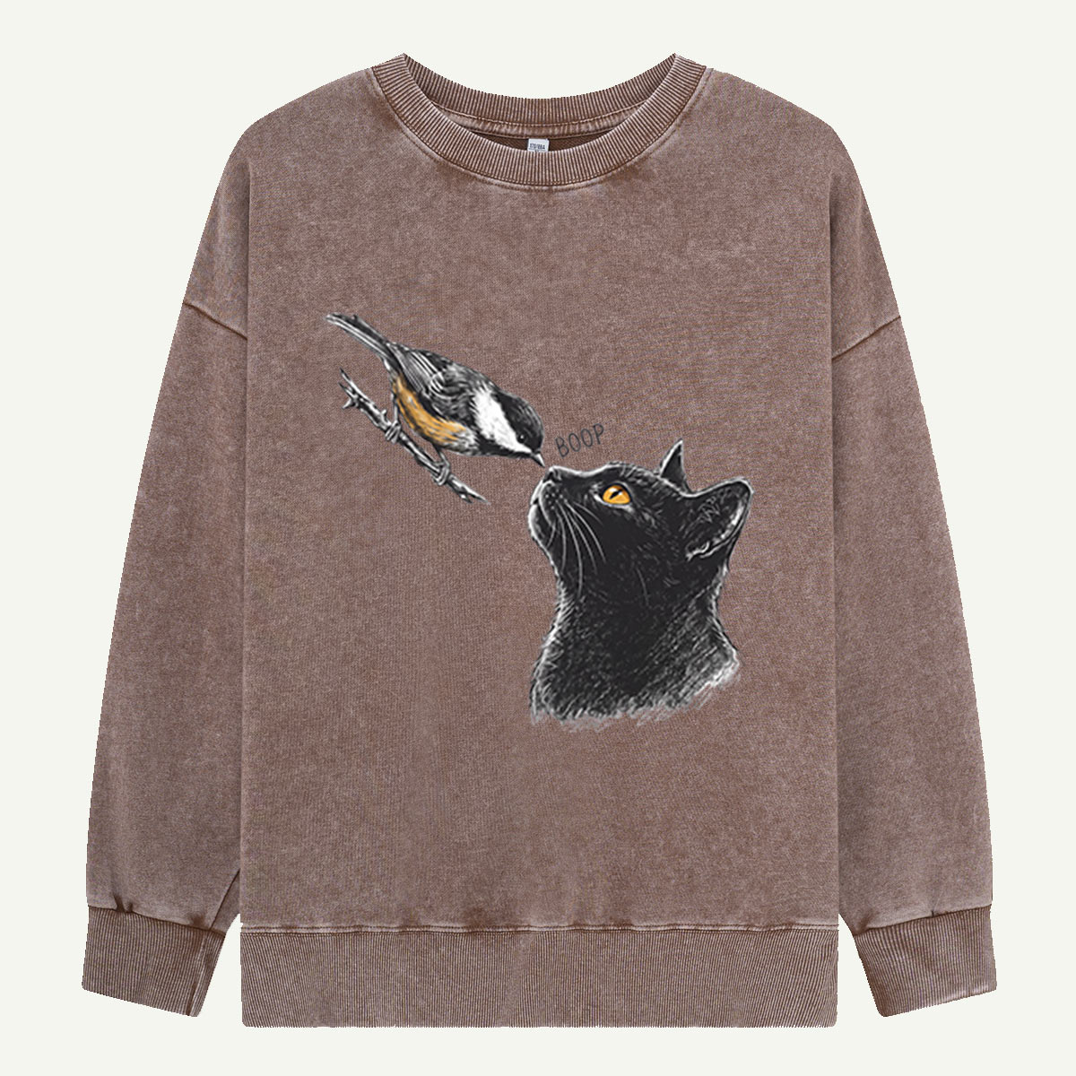 Just One Little Boop Washed Sweatshirts