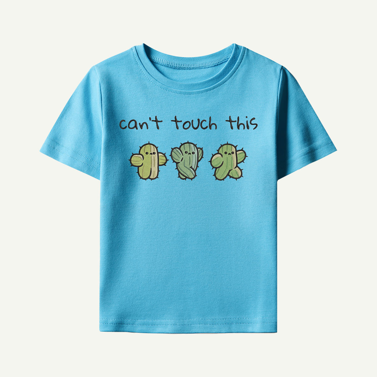 Cactus Trio “Can’t Touch This” Kids T-Shirt