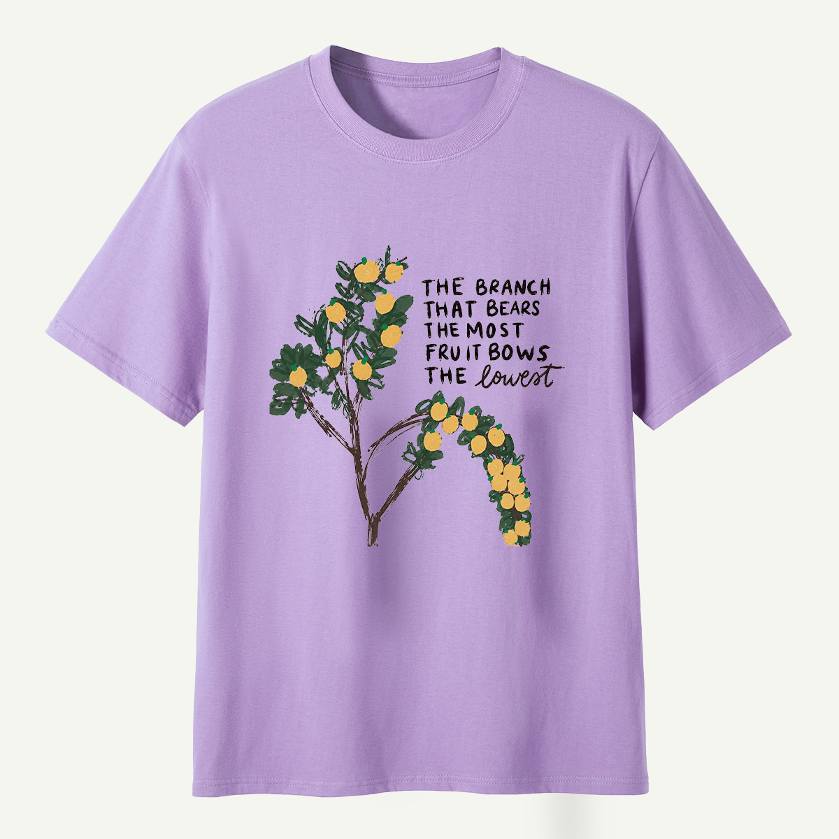 The Branch That Bears The Most Fruit Bows The Lowest T-Shirt