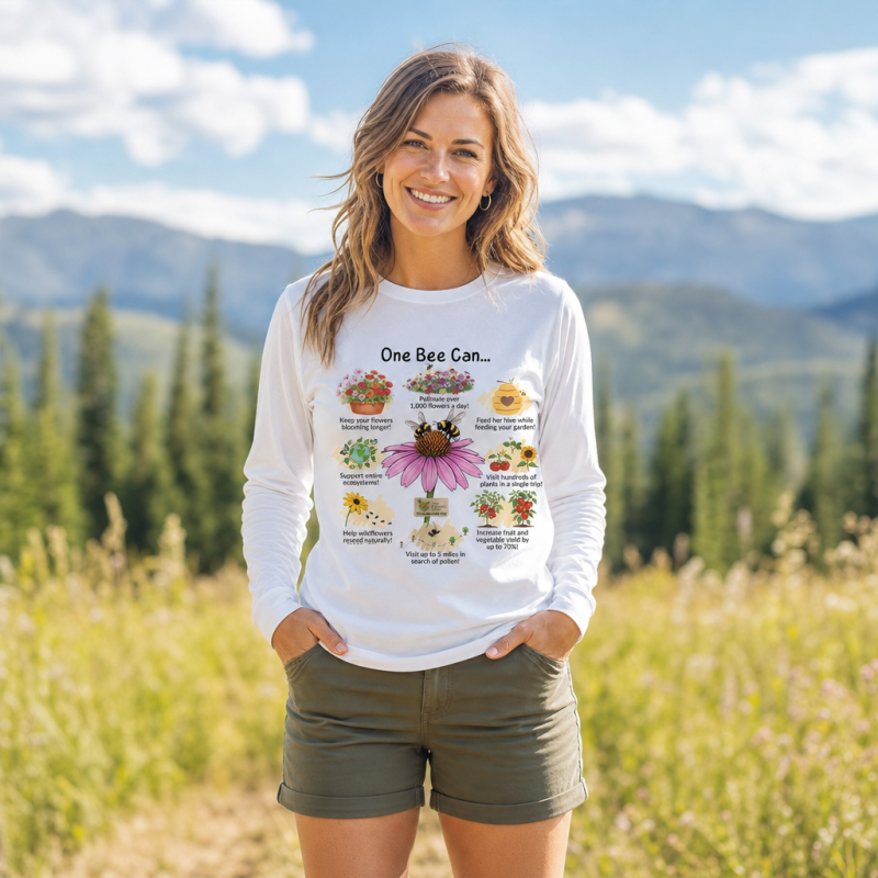 One Bee Can Long Sleeve T-Shirt