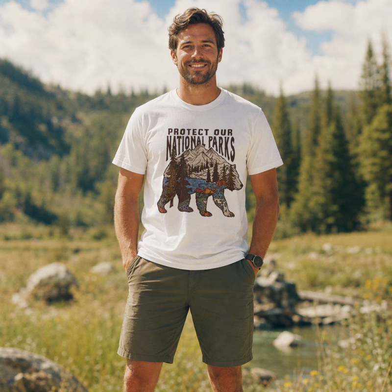 Yellowstone National Park Don’t Pet the Fluffy Cows  T-Shirt