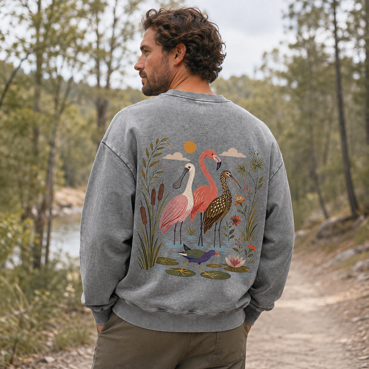 MDWTSSZMCBM26081902 Washed Sweatshirts