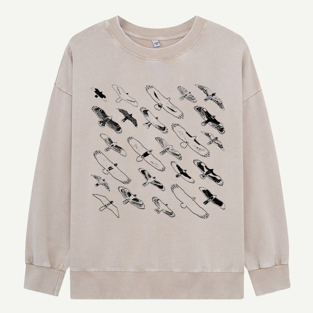 A Sky Full of Wings Washed Sweatshirts