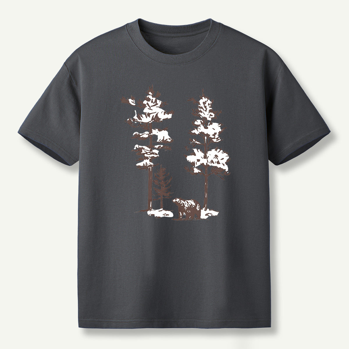 Moose Among The Pine Trees T-Shirt