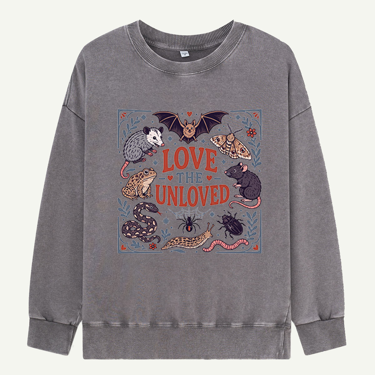 Love the Unloved Wildlife Club Washed Sweatshirts