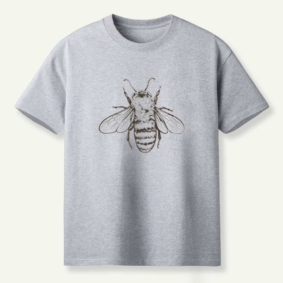 Watercolor Bee Nature Illustration T-Shirt