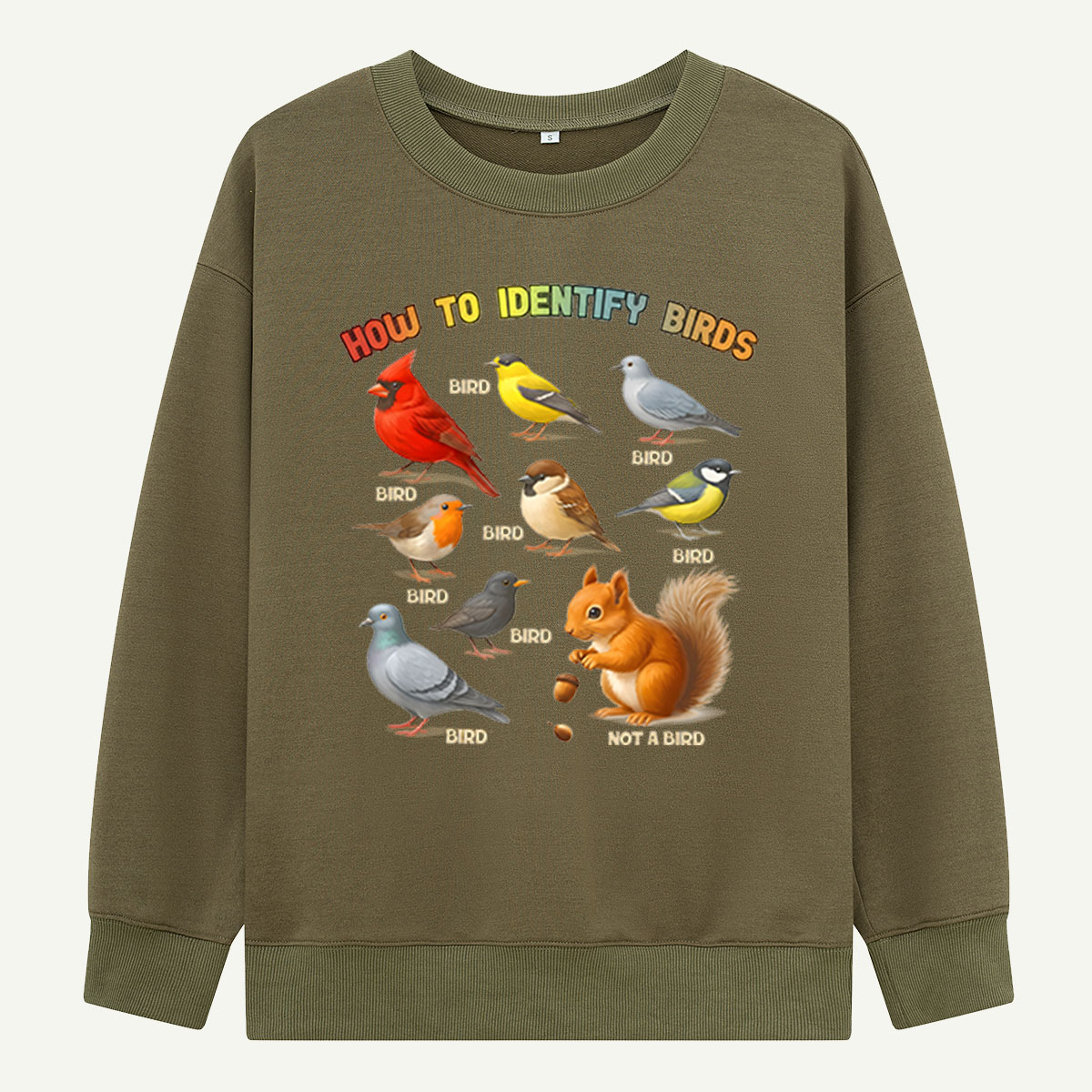 How to Identify Birds Sweatshirts