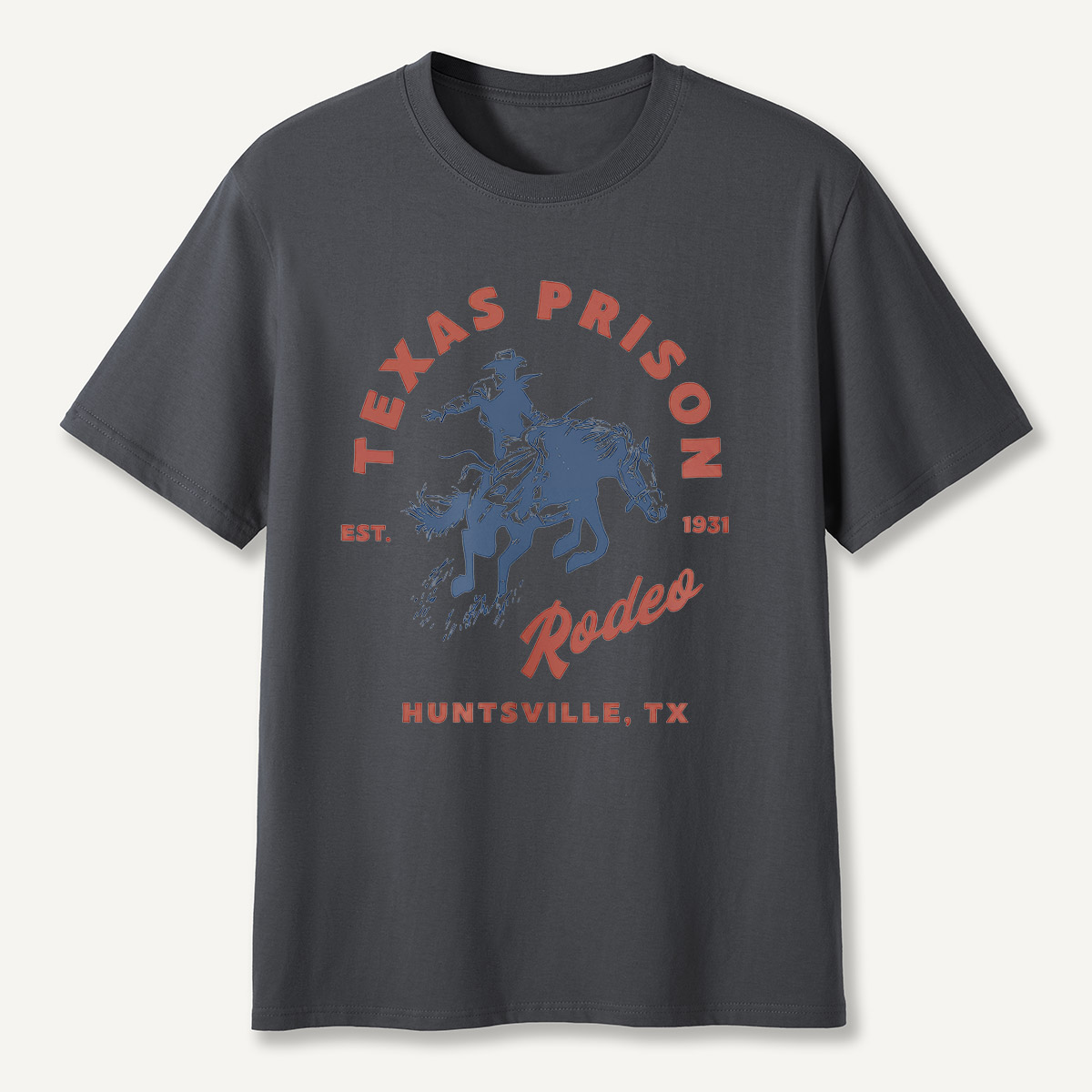 Texas Prison Rodeo Vintage Cowboy T-Shirt