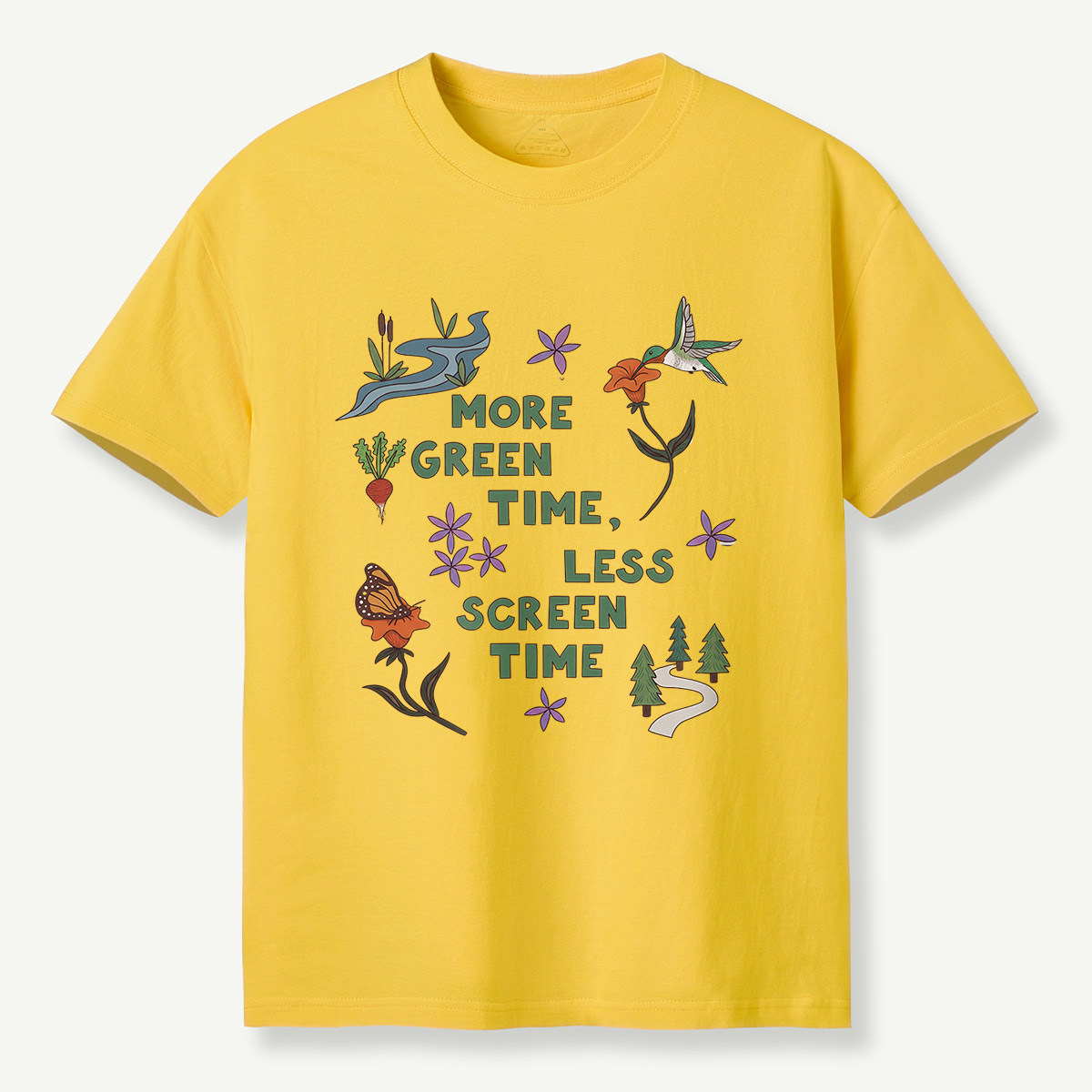 More Green Time Less Screen TimeT-Shirt