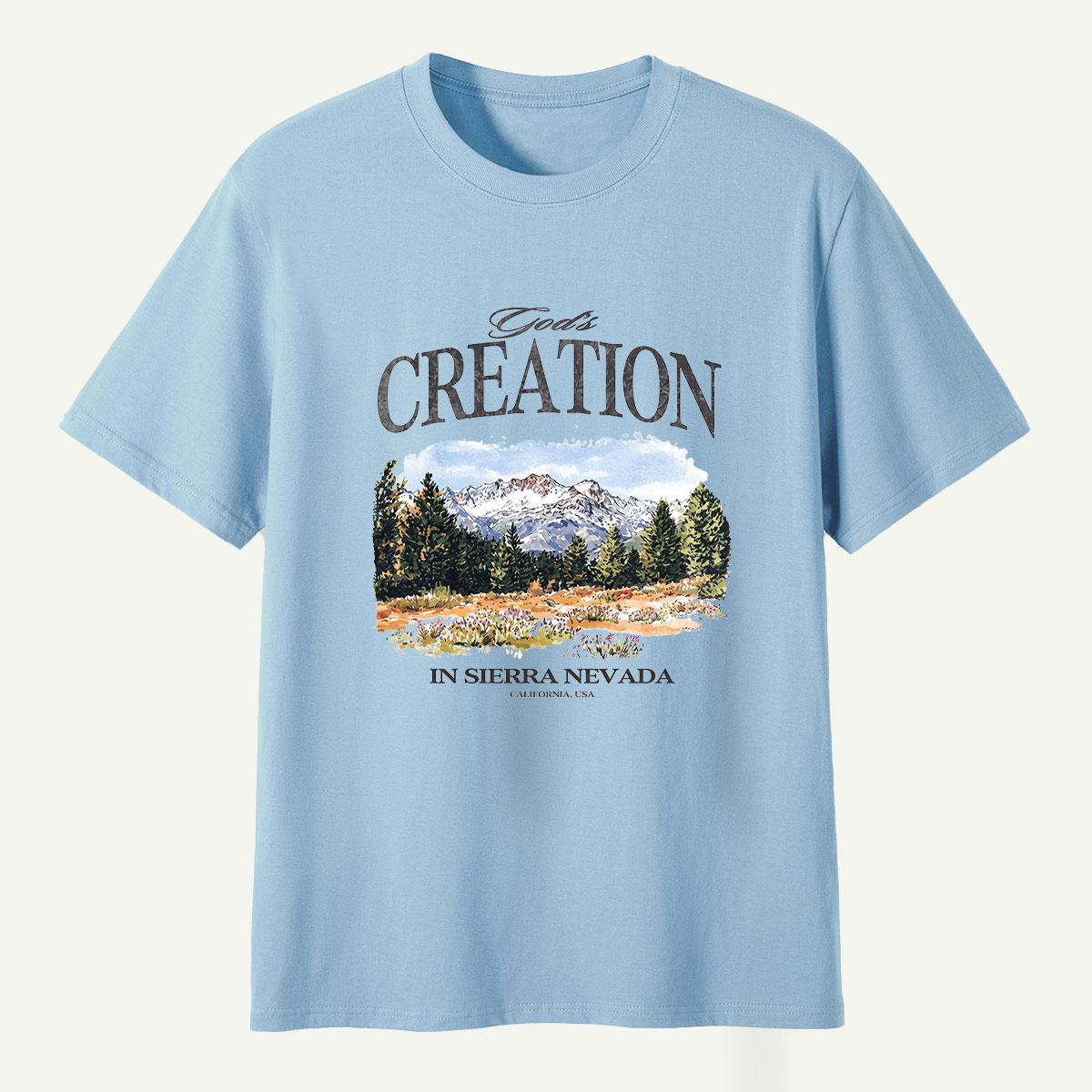 Recreation In Natural Wildlands Mountain Meadow T-Shirt