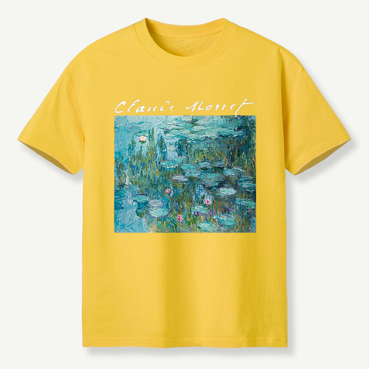 Claude Monet Water Lilies Pond Art T-Shirt