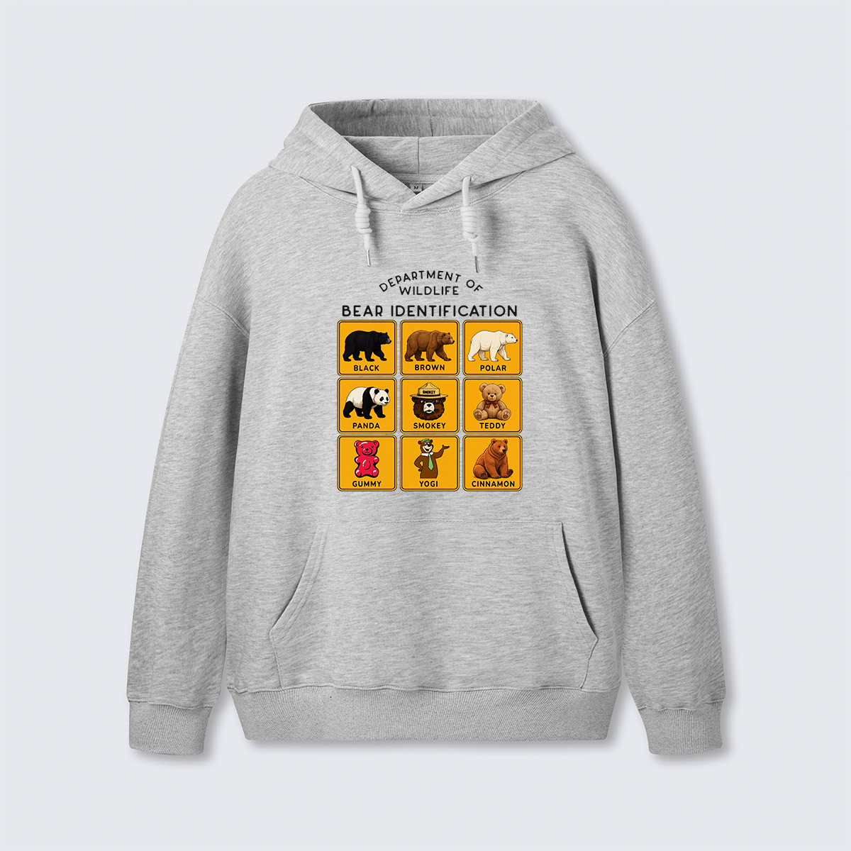 Department of Wildlife Bear Identification Hoodie