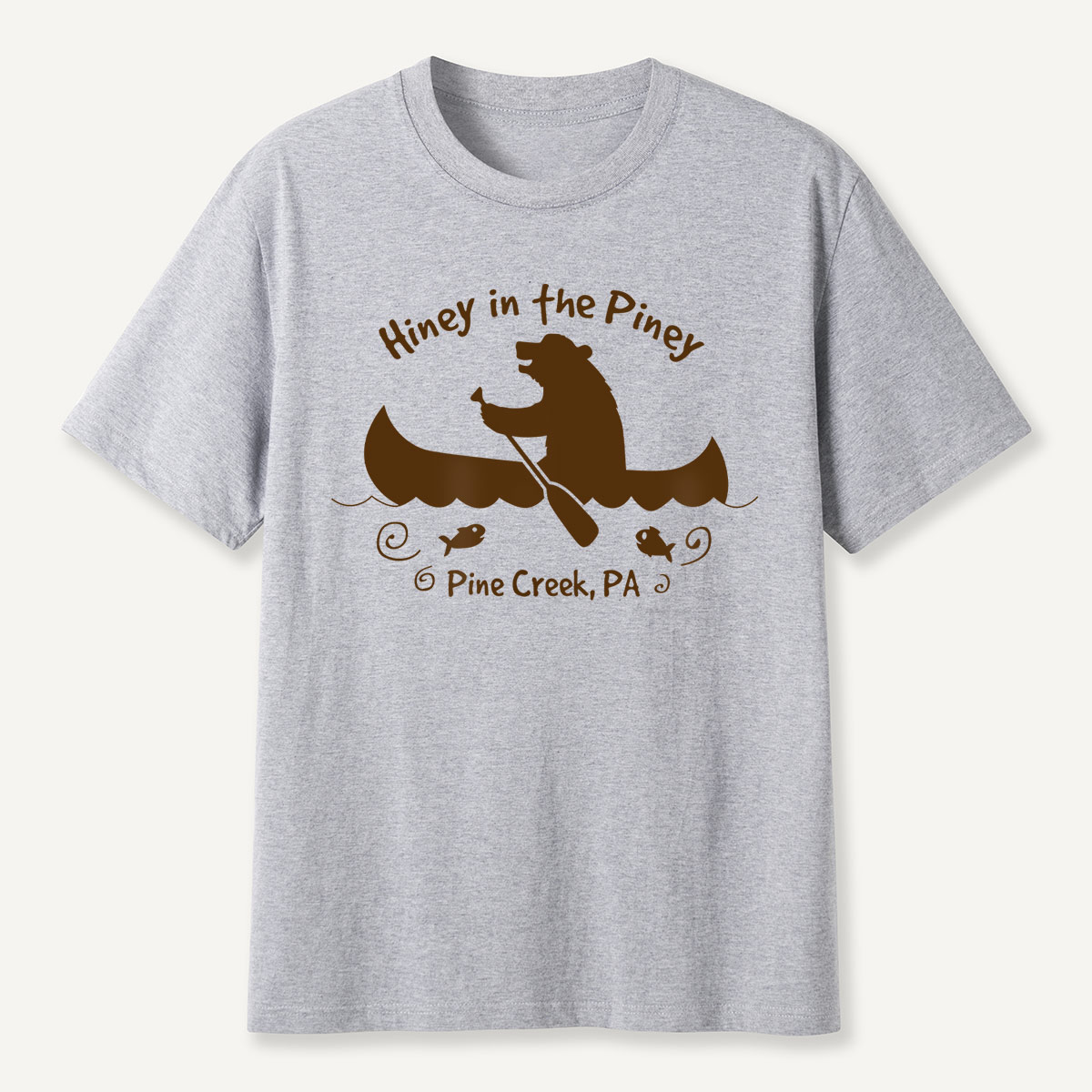 Wholesale Bear In Canoe Tee
