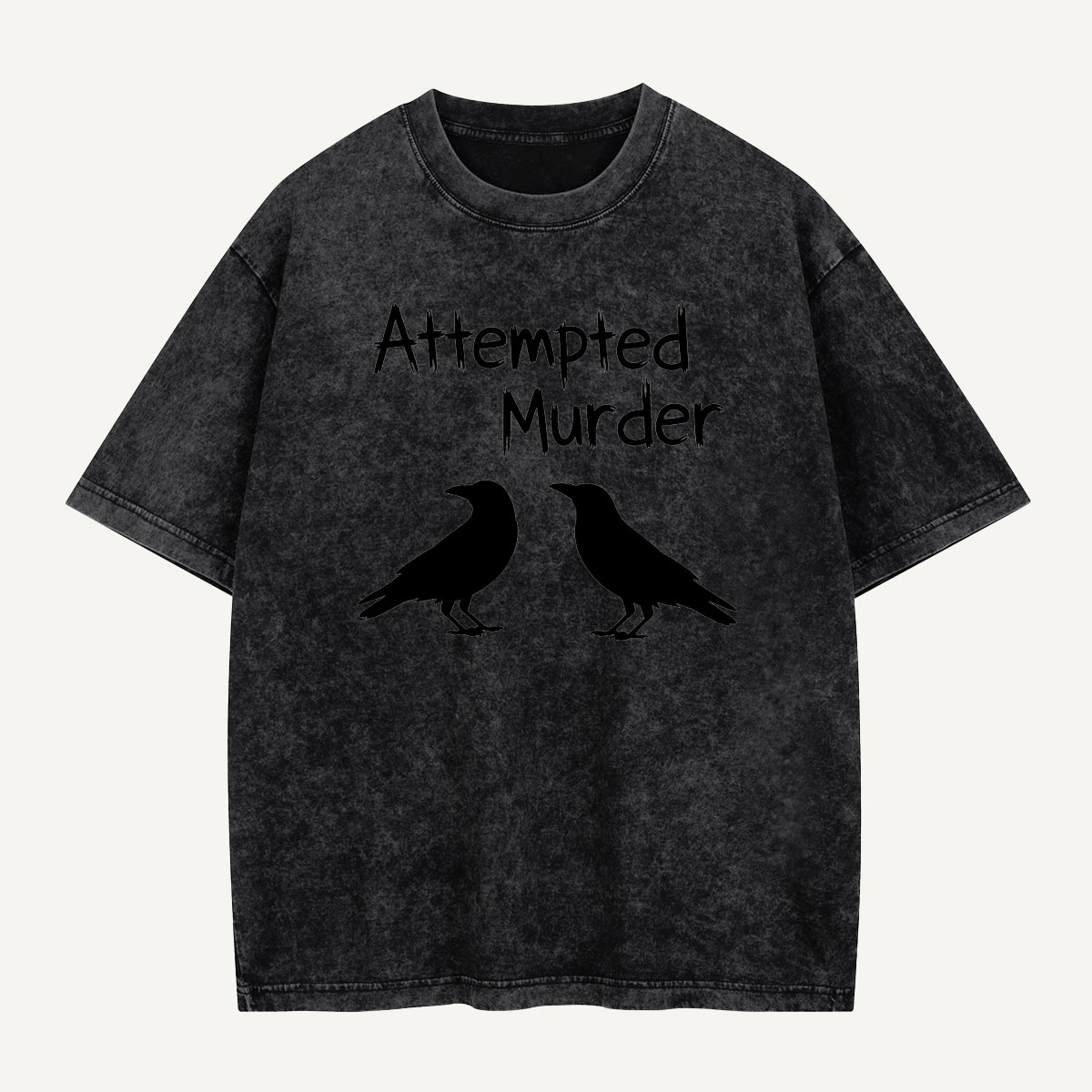 Attempted Murder Washed T-Shirt