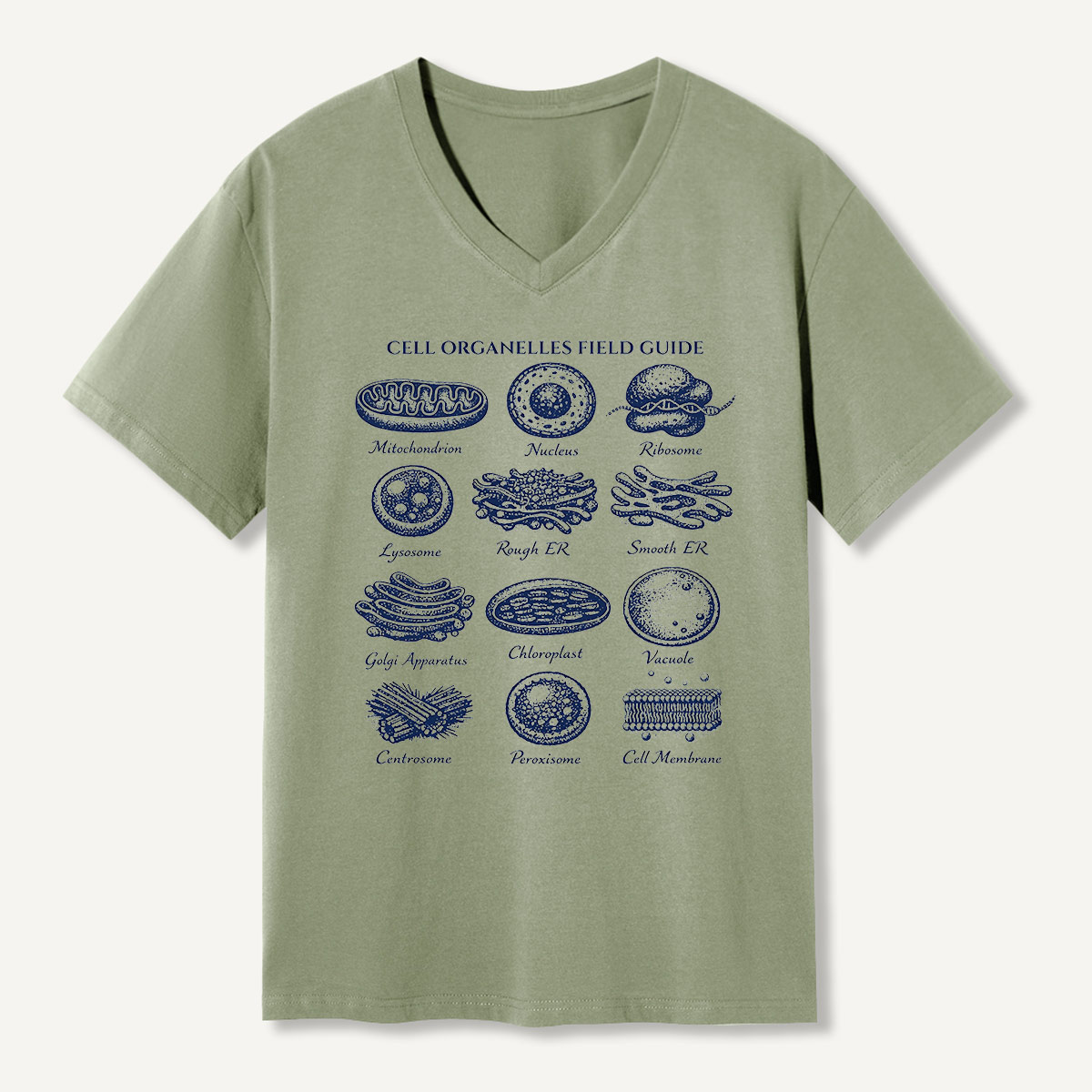 Cephalopods Of The World Marine Guide V-neck T-Shirt