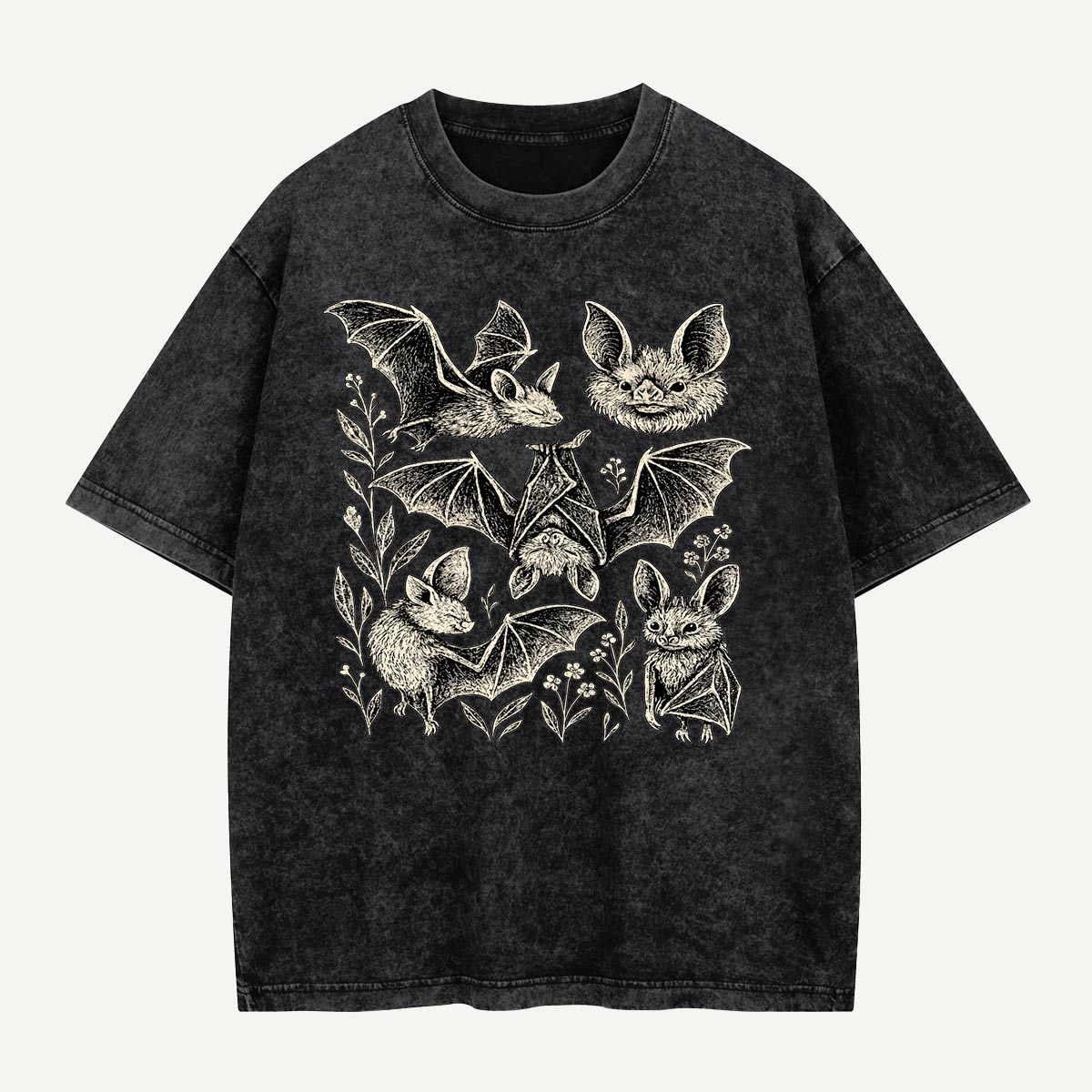 Welcome to the Bat Garden Washed T-Shirt