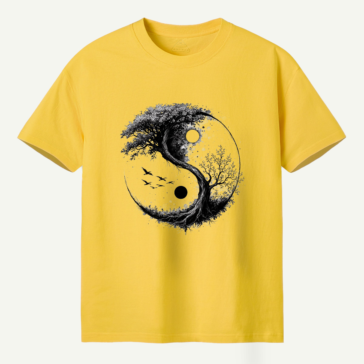 Yin Yang Tree Of Life Balance T-Shirt