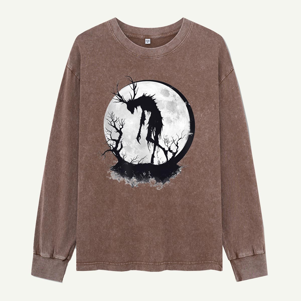 Antler Walker Beneath the Moon Washed Long Sleeves