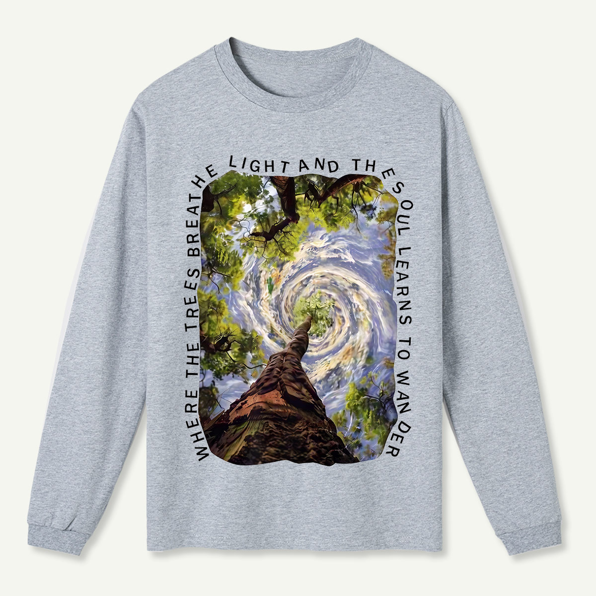 surreal forest Long Sleeve T-Shirt