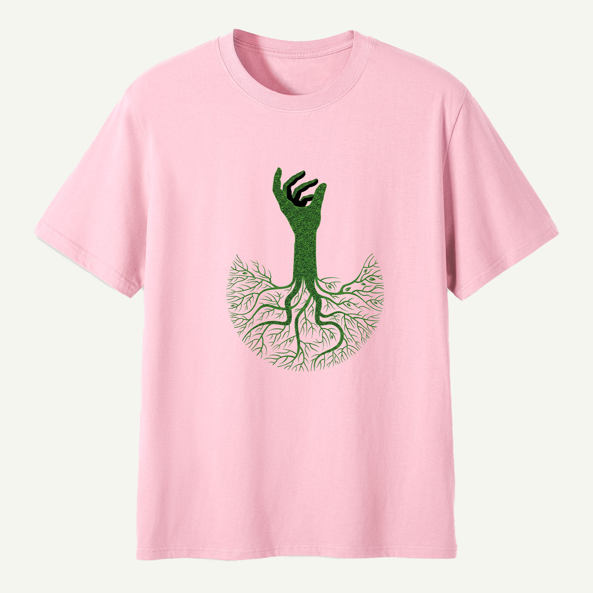 Growing Hand Tree Roots T-Shirt