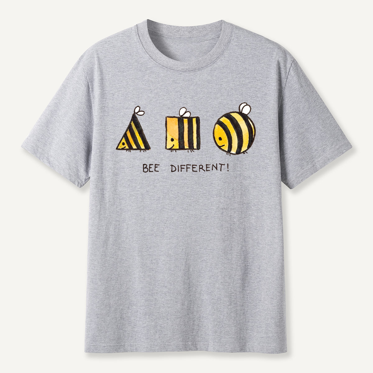 Bee Different Cute Bumblebee T-Shirt