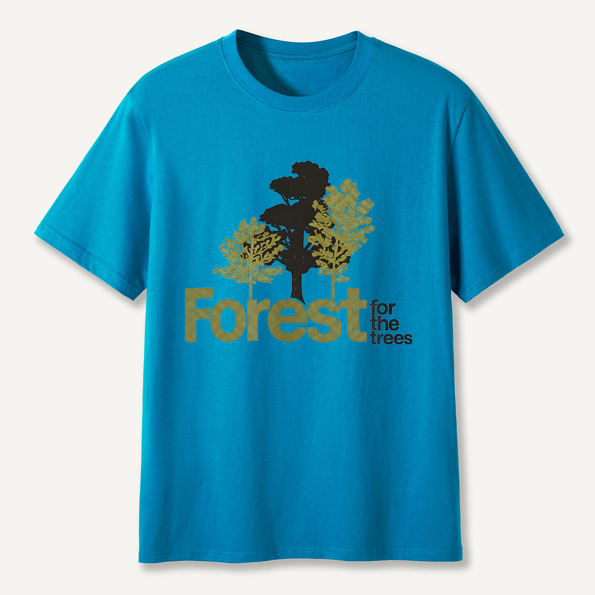 Forest for the Trees Silhouette Quote T-Shirt
