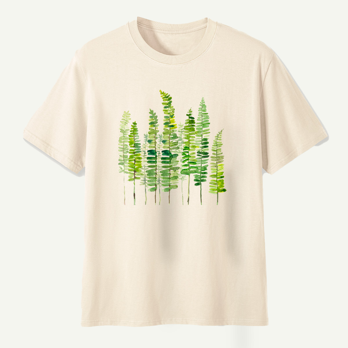 Watercolor Evergreen Forest Collection T-Shirt
