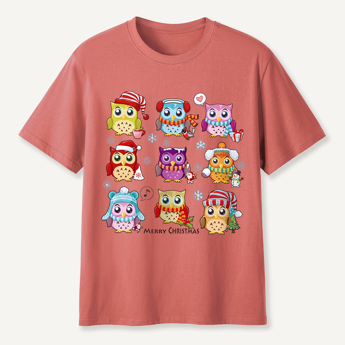 Christmas Owl Squad T-Shirt