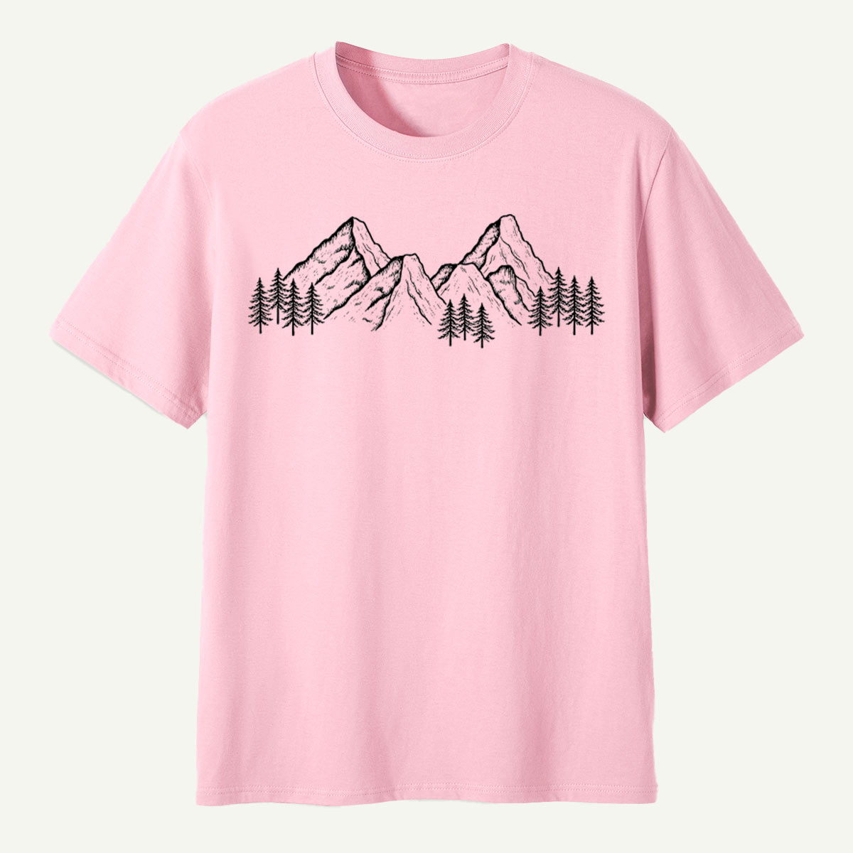 I Will Make A Way In The Wilderness Mountain River T-Shirt