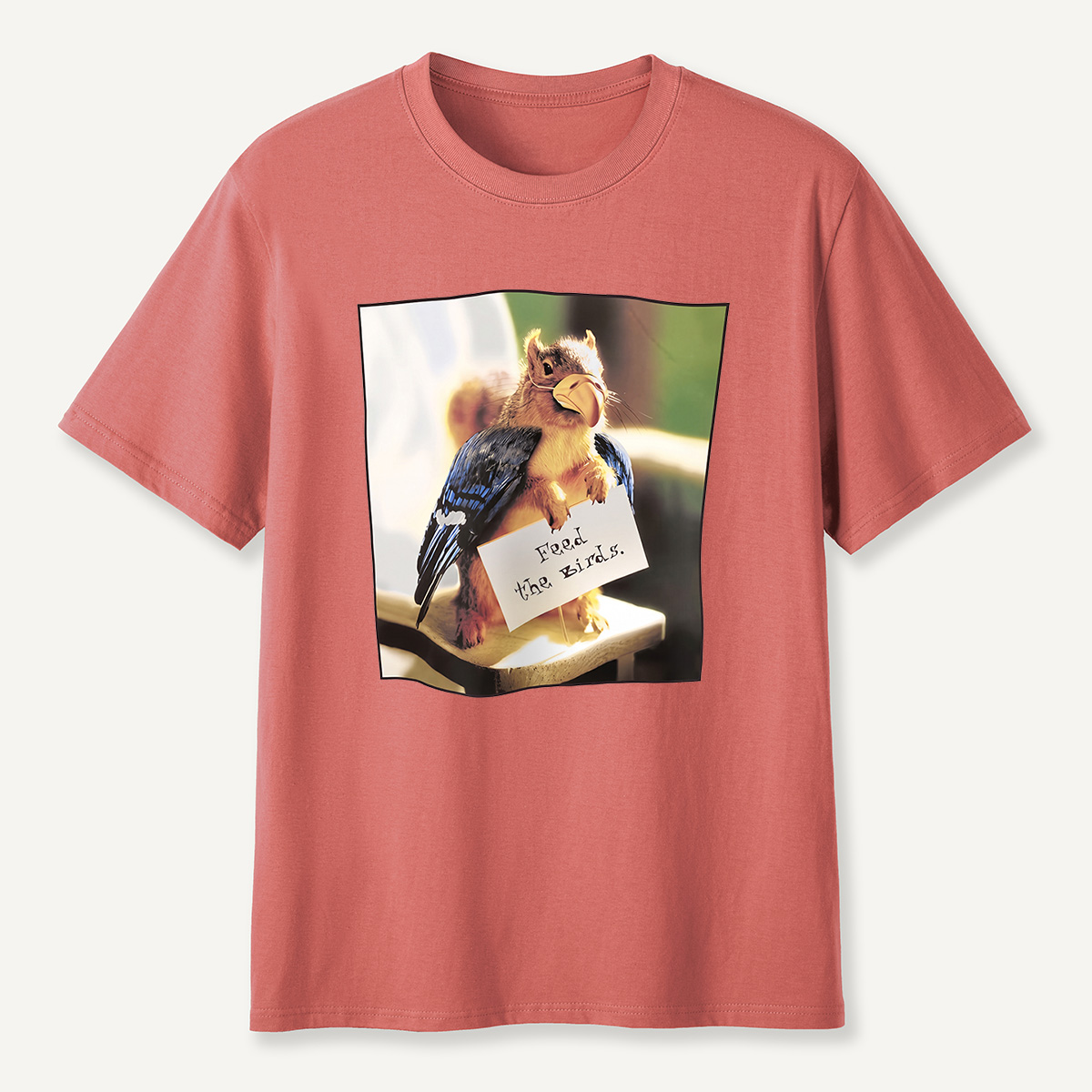 MDCTBYWY26071703Retro Feed The Birds T-Shirt