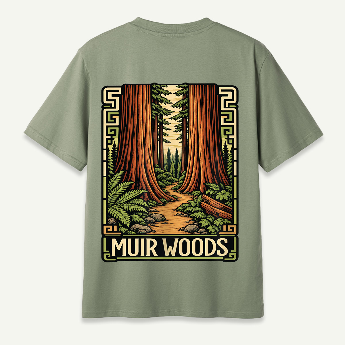 Muir Woods Redwood Fern Forest T-Shirt
