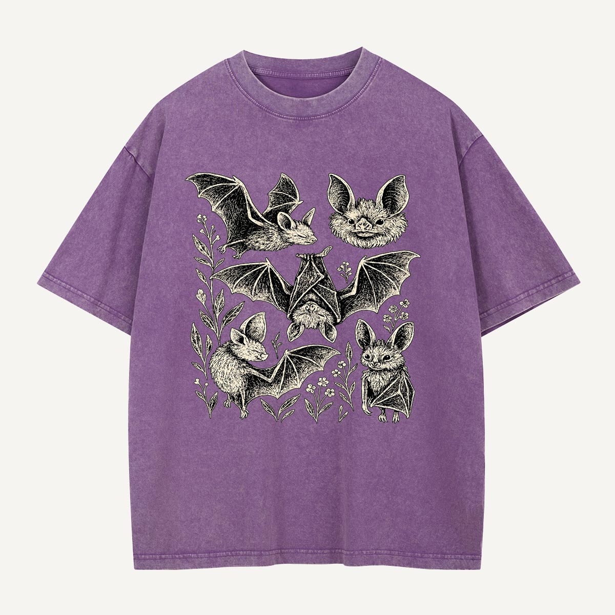 Welcome to the Bat Garden Washed T-Shirt