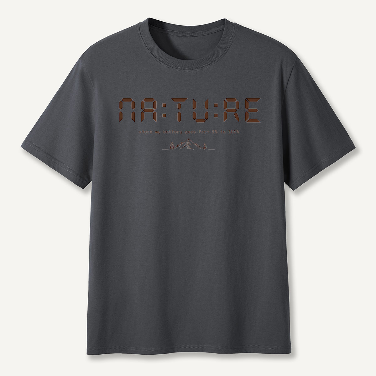 Nature Battery Recharge Mountain T-Shirt