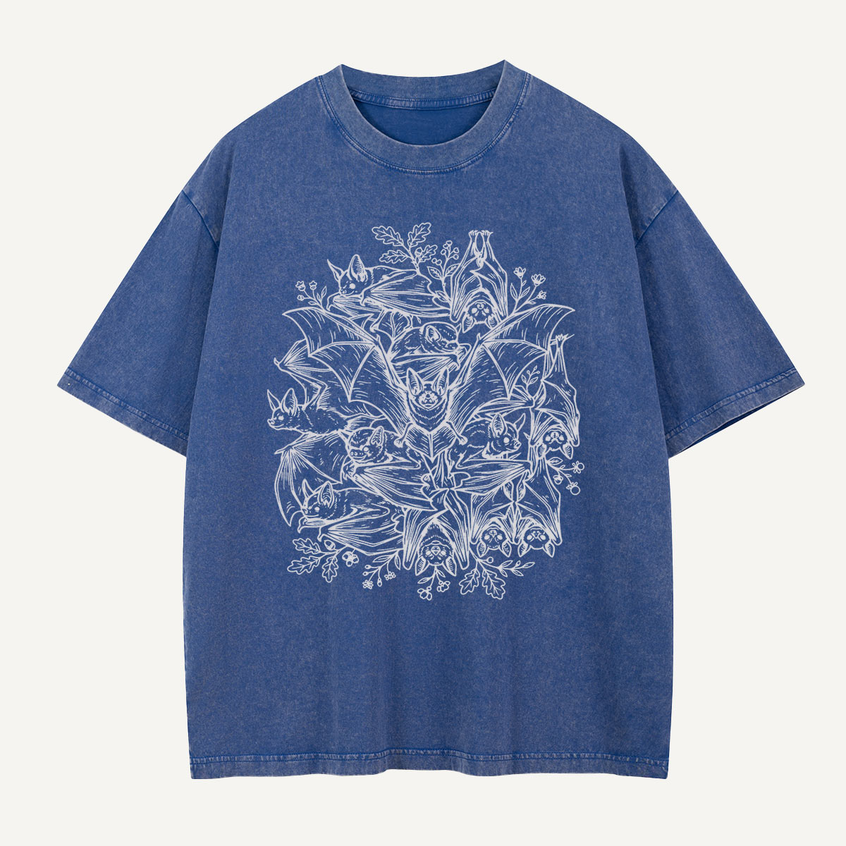 The Whole Bat Crew Is Here Washed T-Shirt