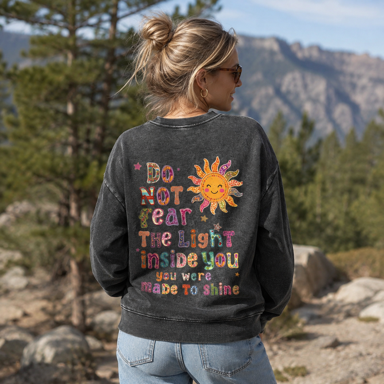 Made to Shine, Little Sunbeam Washed Sweatshirts
