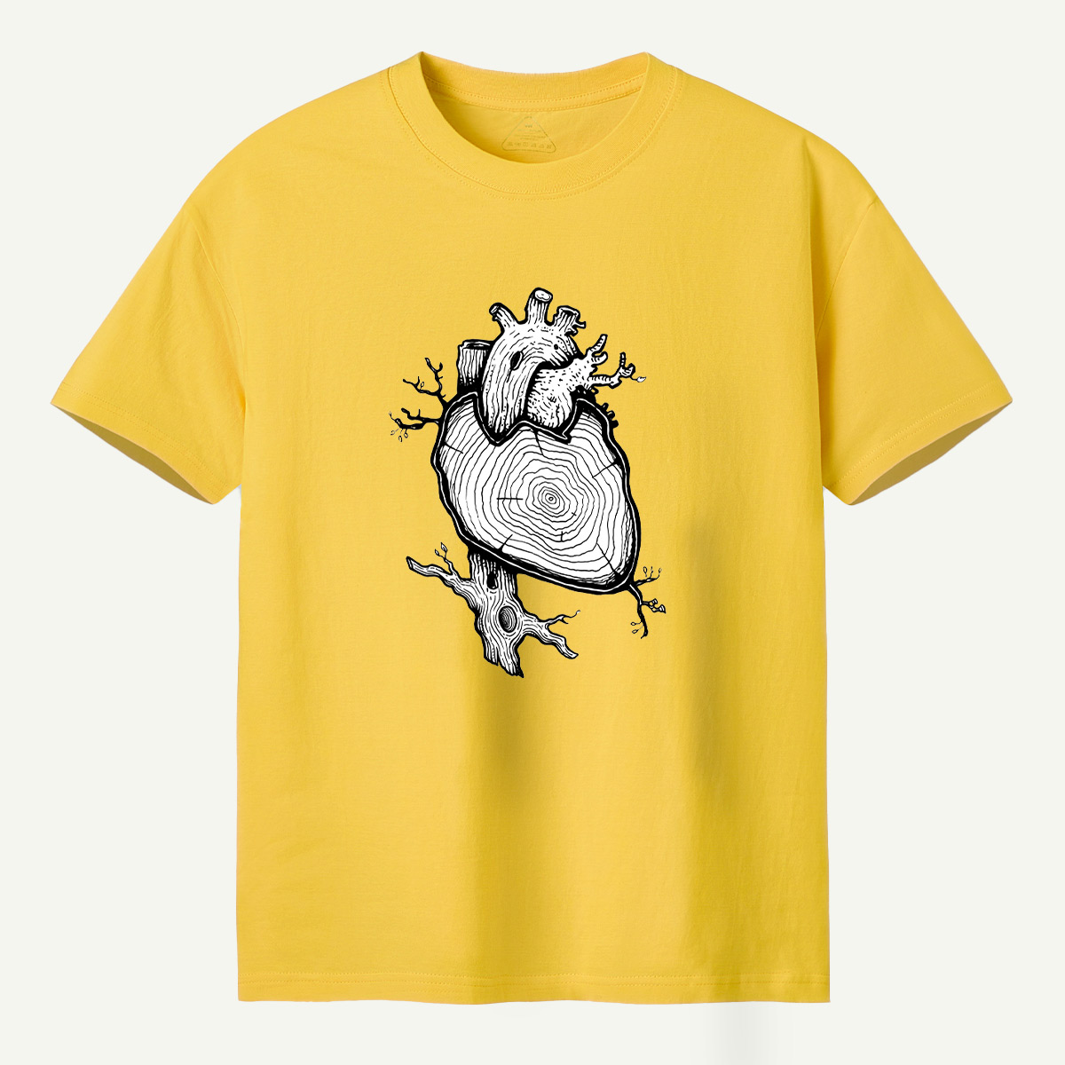 Anatomical Heart In Bloom T-Shirt