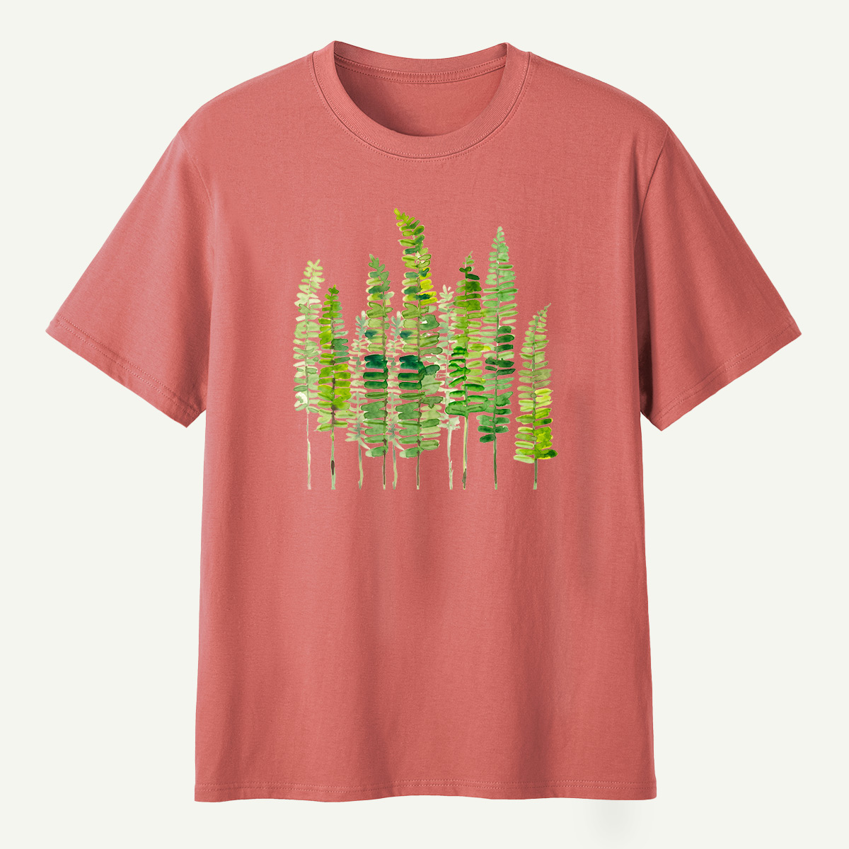 Watercolor Evergreen Forest Collection T-Shirt