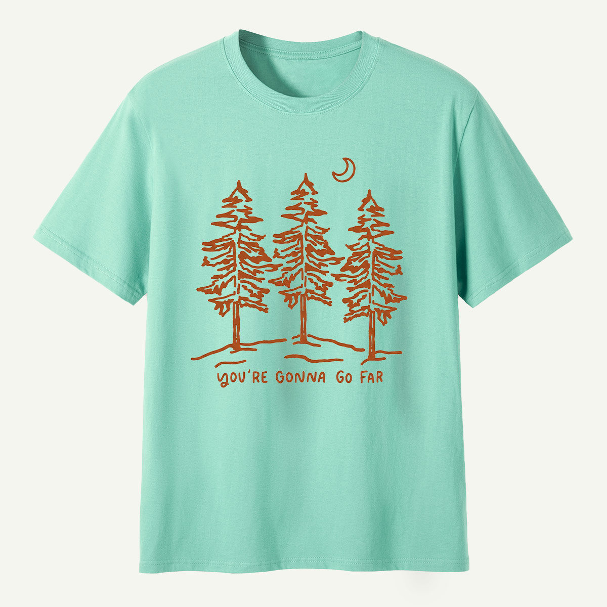 Three Pines Under The Moon T-Shirt