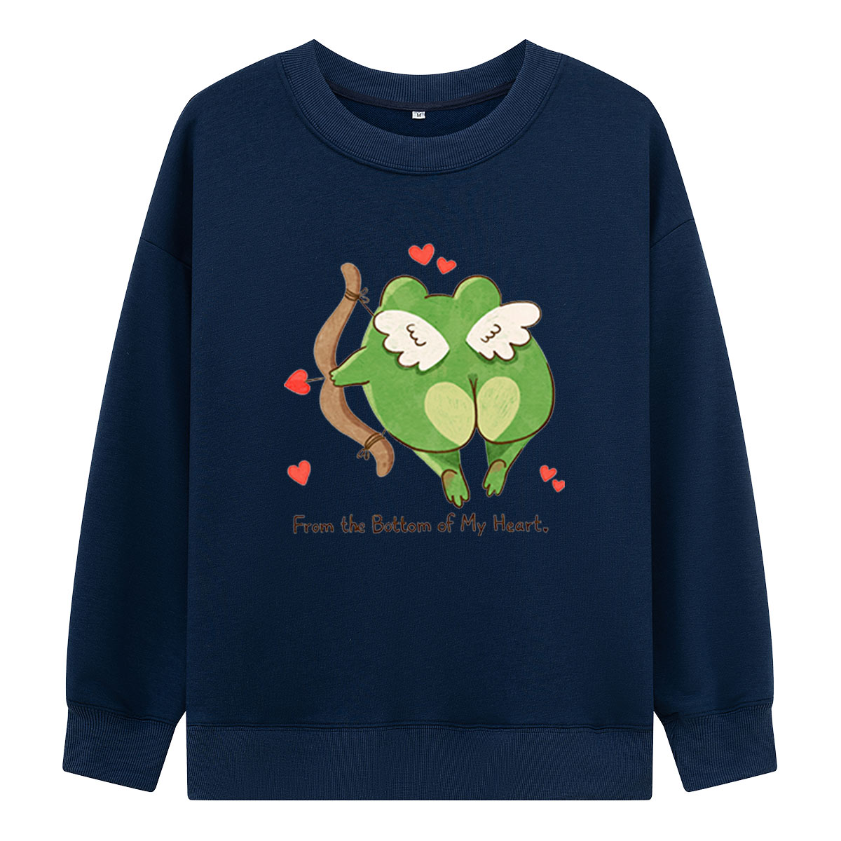 From the Bottom of My Heart Frog Sweatshirts