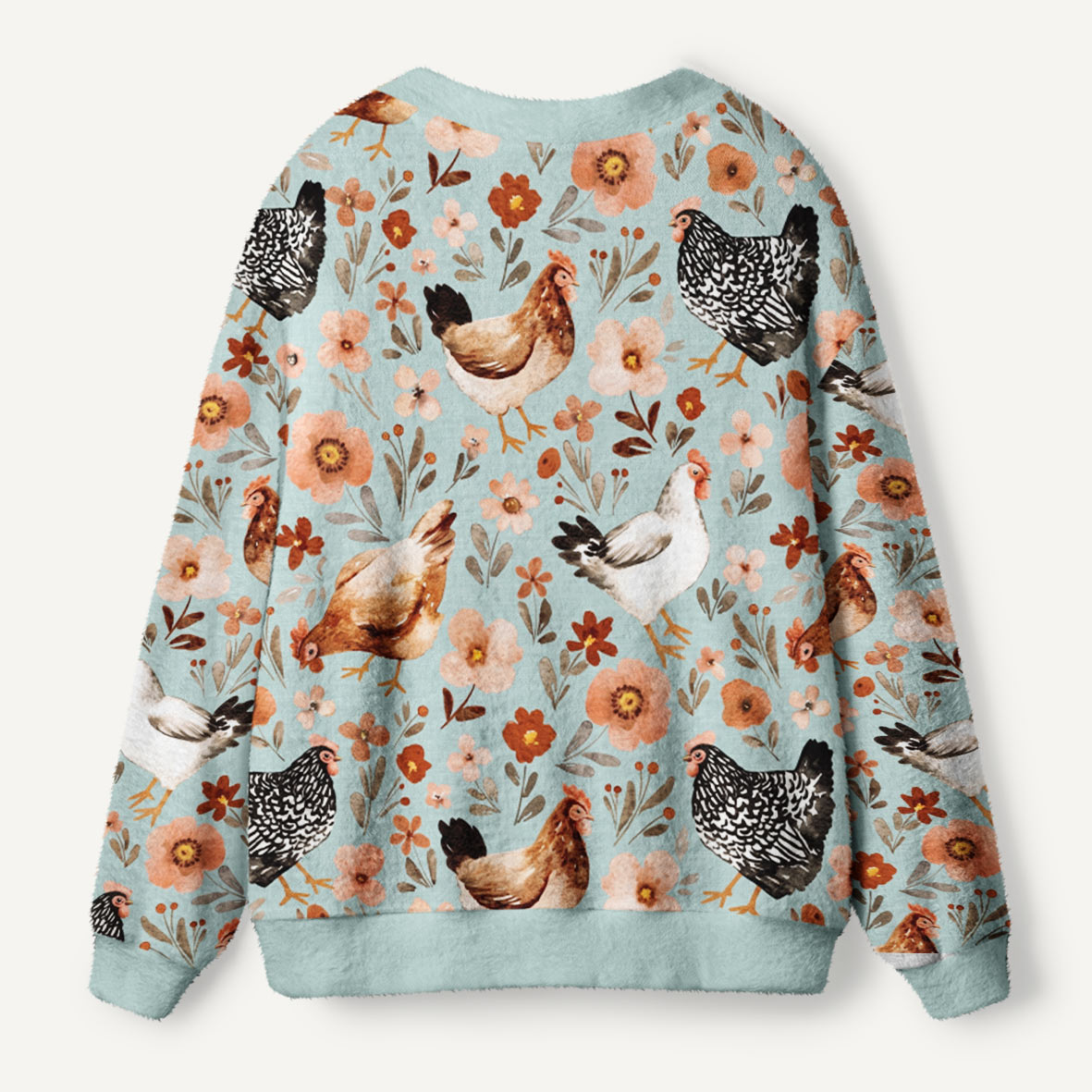 Bunnies in Bloom Ugly Cardigan Sweaters