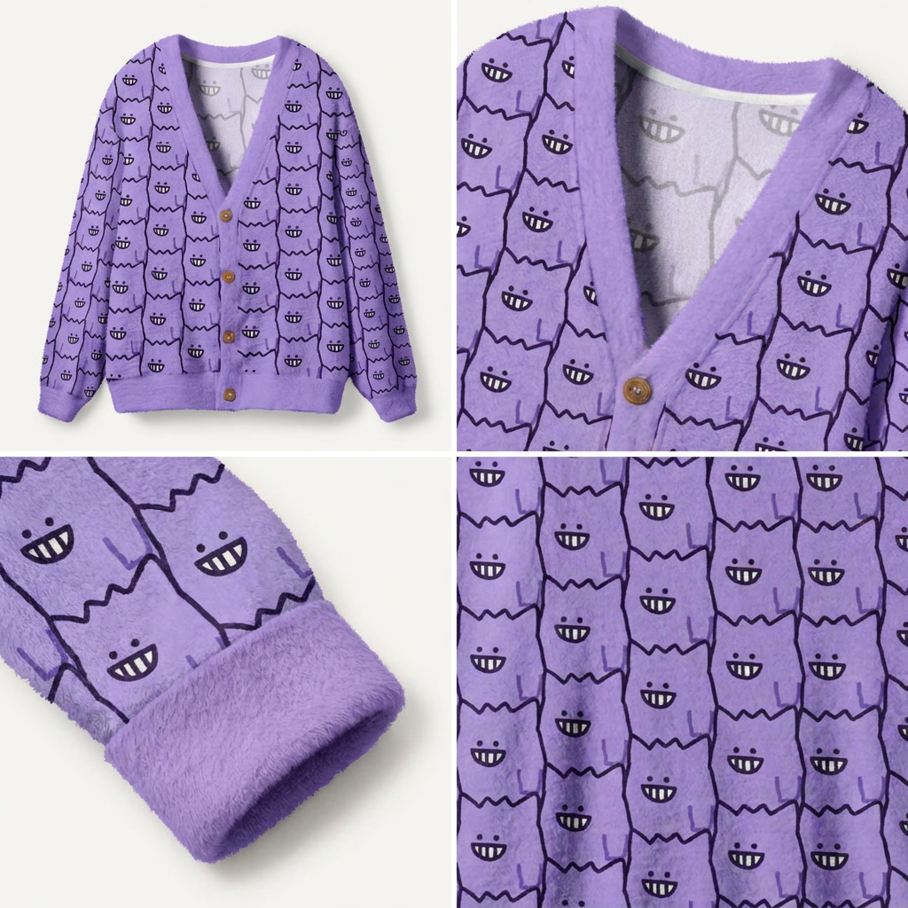 Grin and Bear It Ugly Cardigan Sweaters