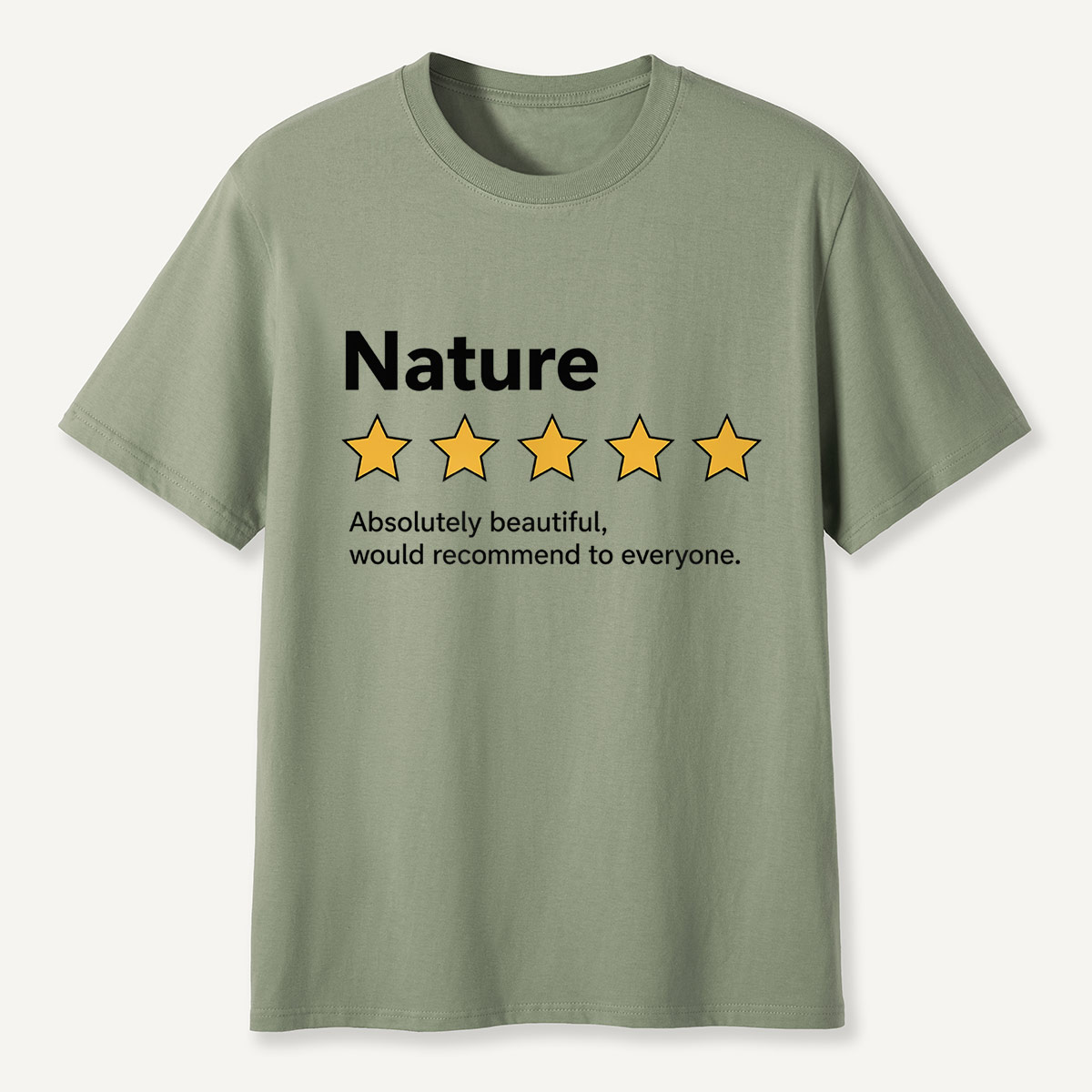 Nature Five-Star Review T-Shirt