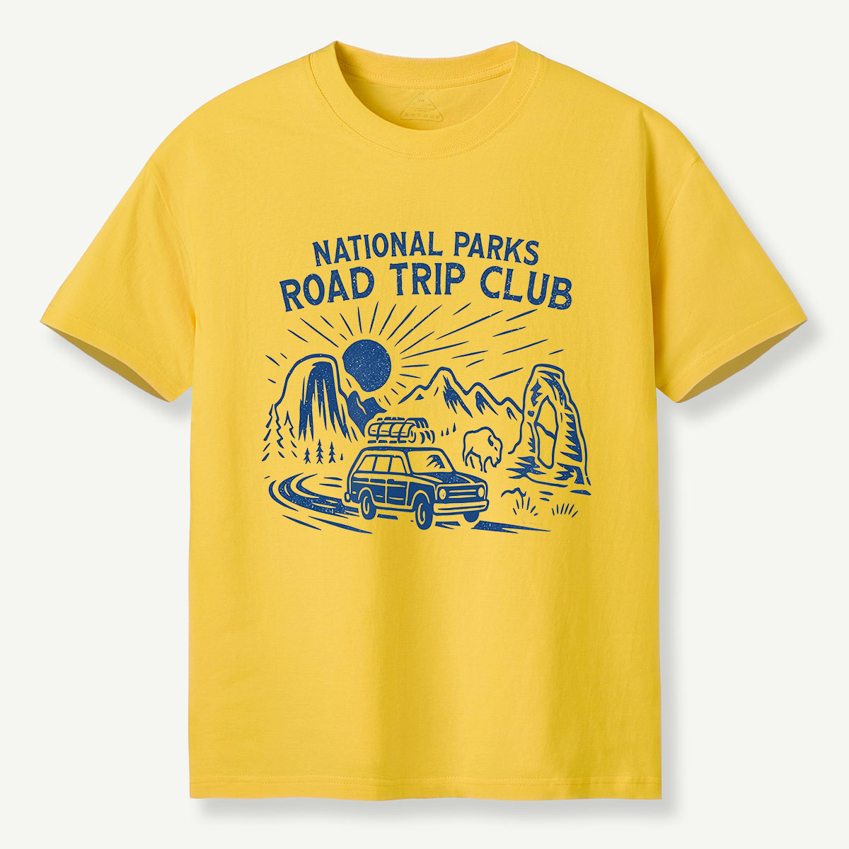 National Parks Road Trip Club Scenic Wagon T-Shirt