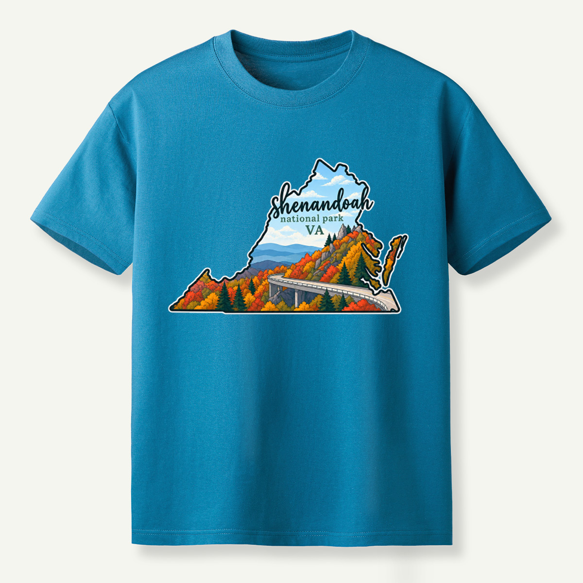 Shenandoah National Park Virginia Autumn Blue Ridge Parkway T-Shirt