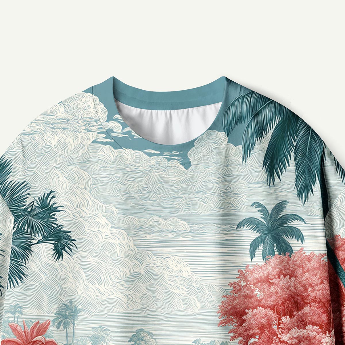 Coral Haven Tropical Village Premium Eco Tee